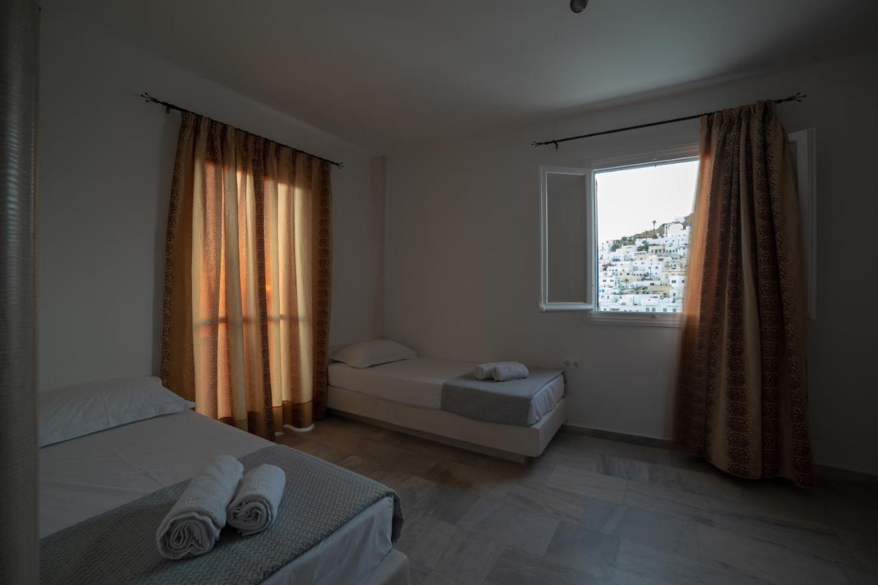Aphrodite Hotel & Apartments Иос Экстерьер фото