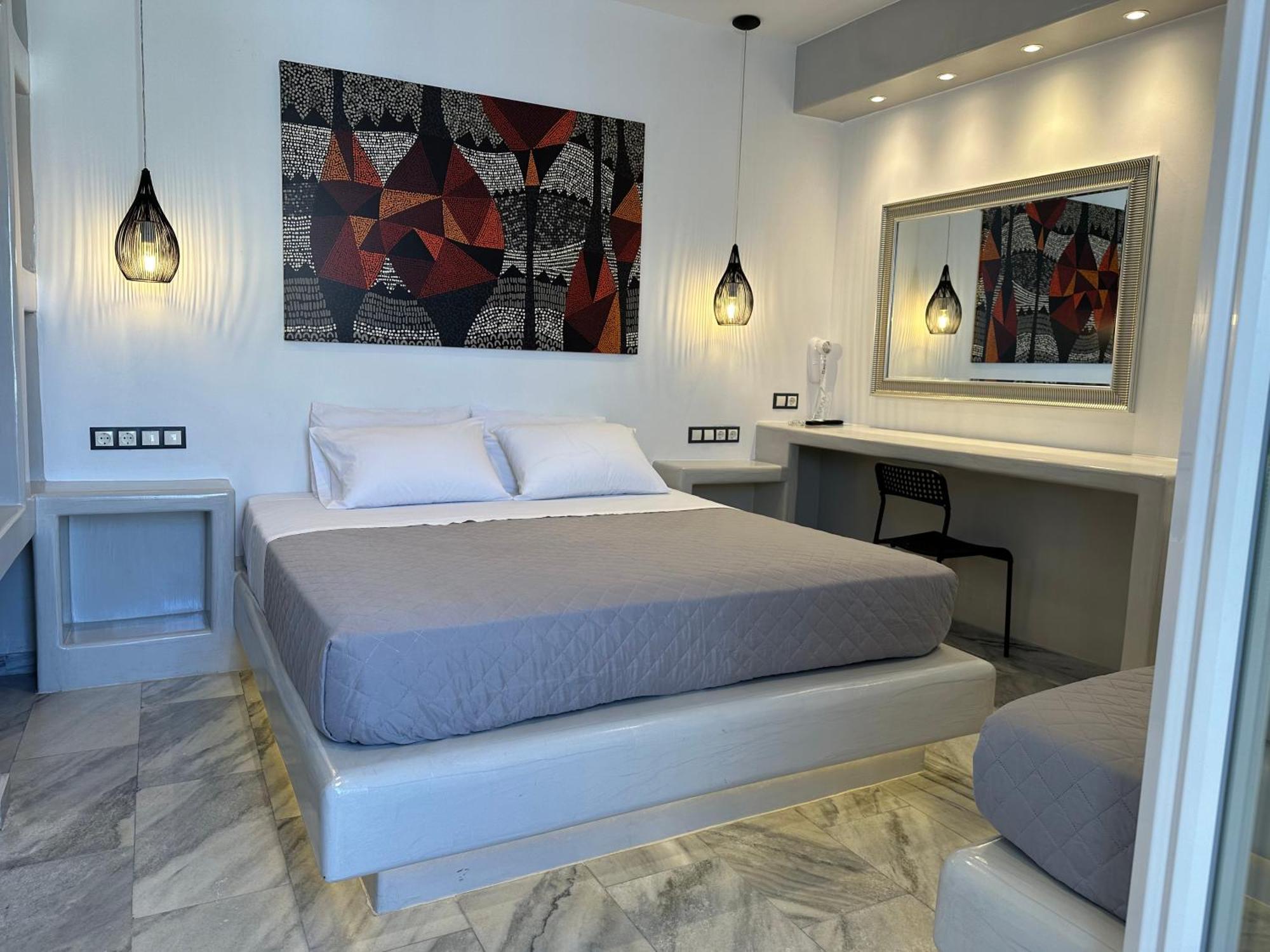 Aphrodite Hotel & Apartments Иос Экстерьер фото