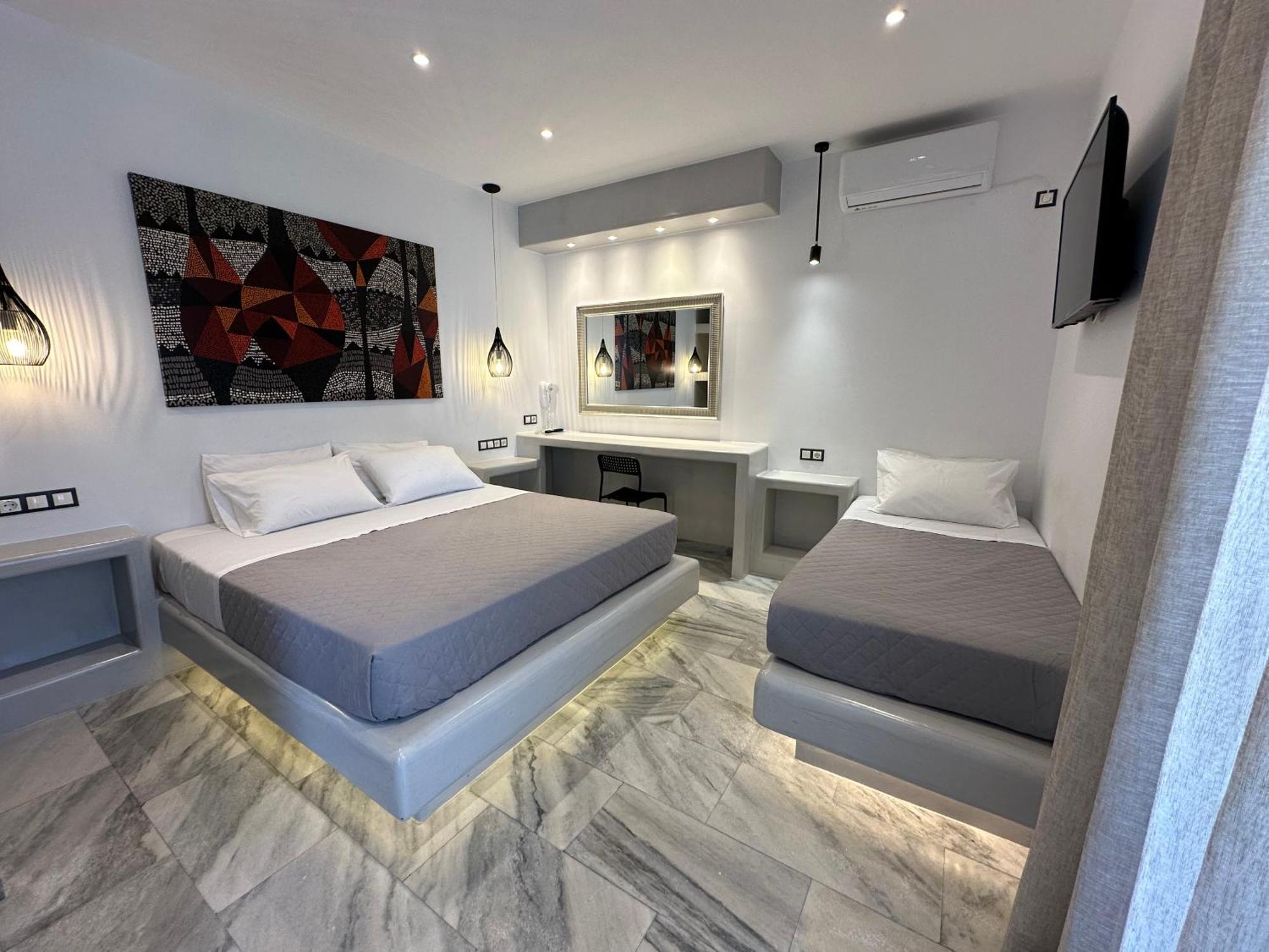 Aphrodite Hotel & Apartments Иос Экстерьер фото