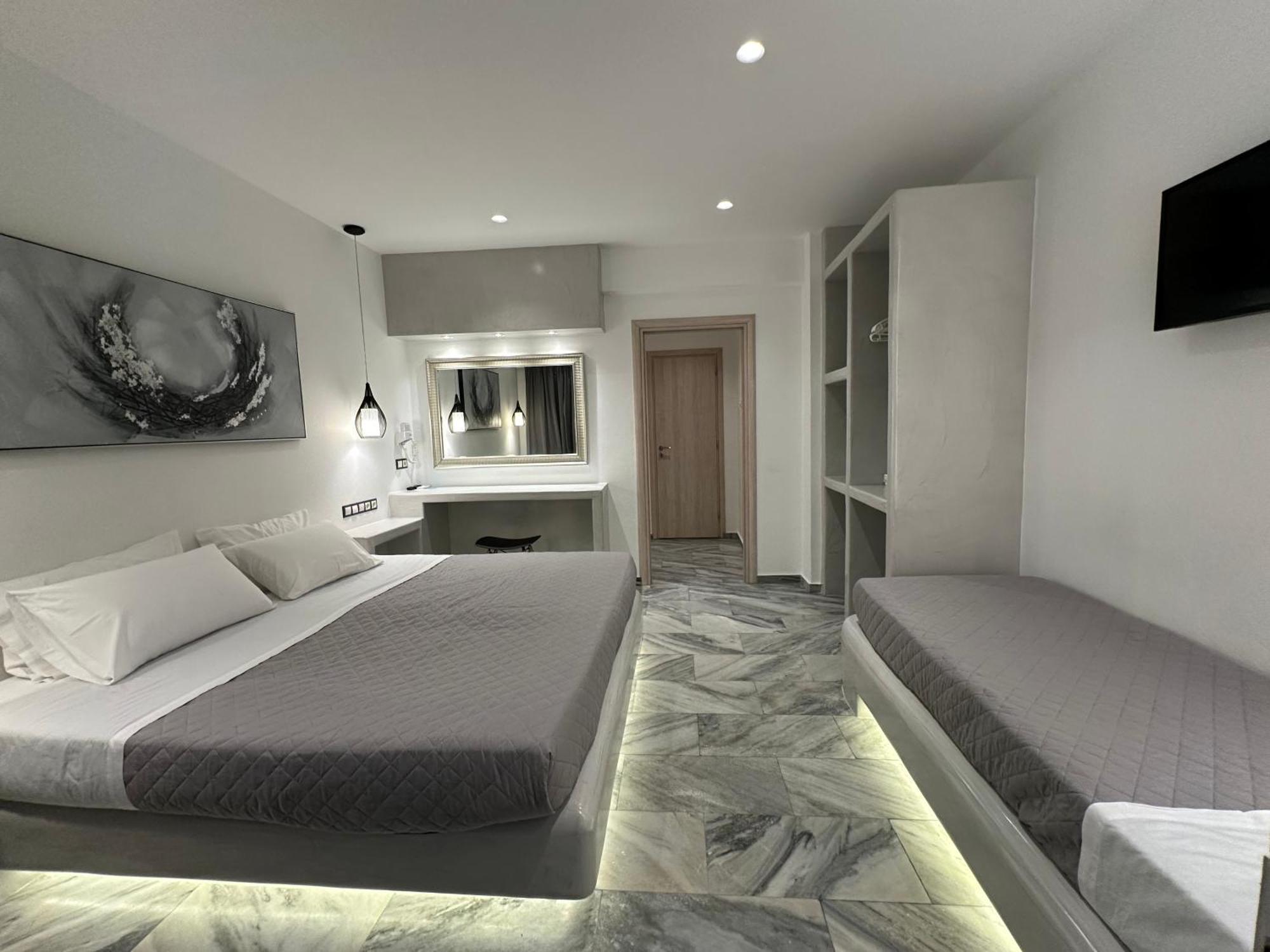 Aphrodite Hotel & Apartments Иос Экстерьер фото