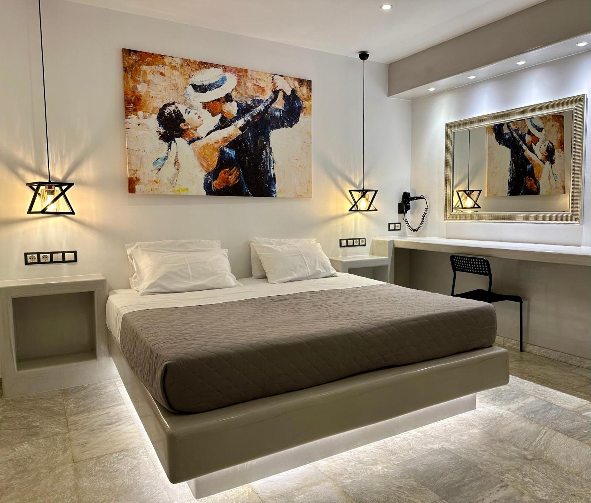 Aphrodite Hotel & Apartments Иос Экстерьер фото